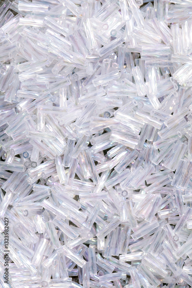 hobby background with beads