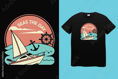 Life is Better At the Lake. T-shirt design. Vector Illustration.