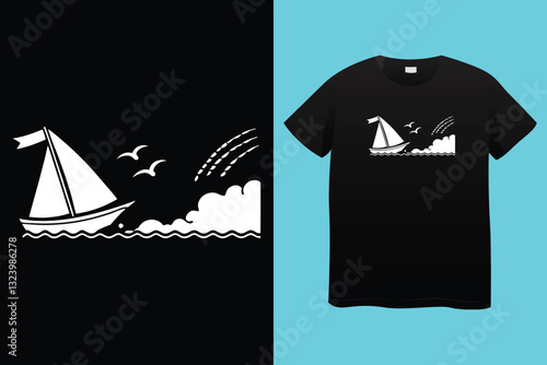 Life is Better At the Lake. T-shirt design. Vector Illustration.