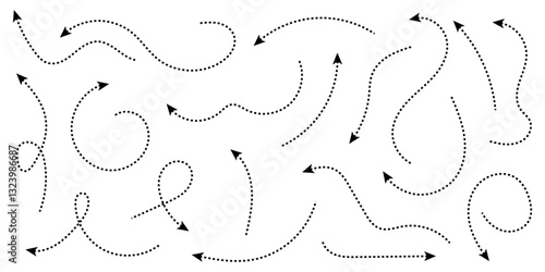 Hand drawn arrow set. Lines, hand drawn black arrows in various styles.Simple hand drawn black arrows pack. Simple lines hand drawn black arrows. Various simple lines arrows collection. Hand-drawn bla