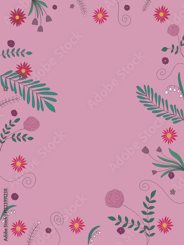 abstract floral background