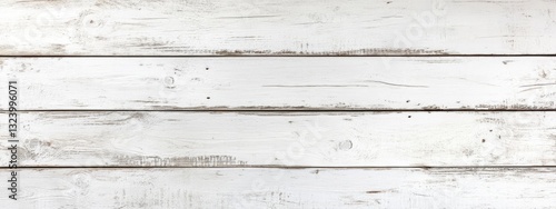 Whitewashed Wooden Planks Background