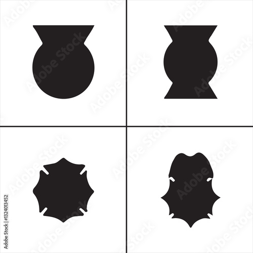 Shield vector set