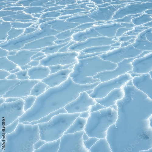 Abstract Patterns of Light Reflecting on Water Surface