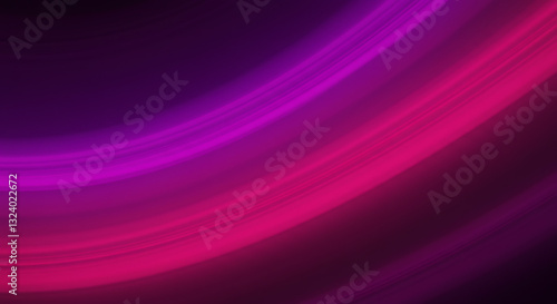Vibrant Purple and Magenta Abstract Gradient Background. Dynamic abstract background featuring smooth purple and magenta gradient waves with soft lighting and silky flow texture.