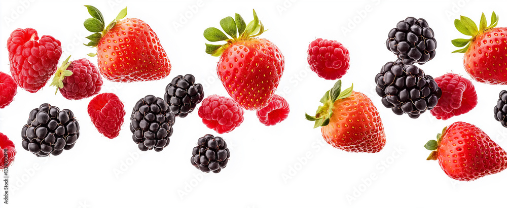 strawberry and raspberry strawberry and raspberry