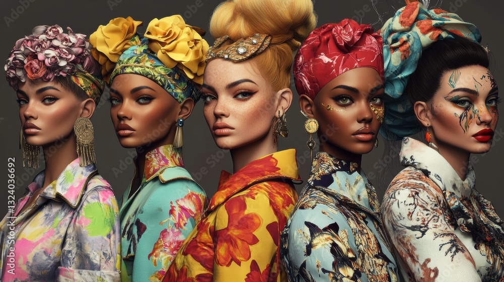 Fototapeta premium Directtoavatar fashion is creating new revenue streams.