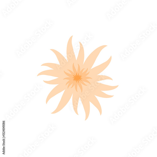 Spring and summer flower element