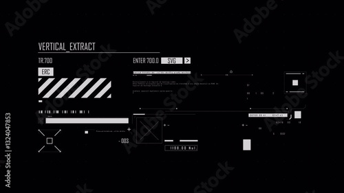 FUI display advanced elements in 4k 