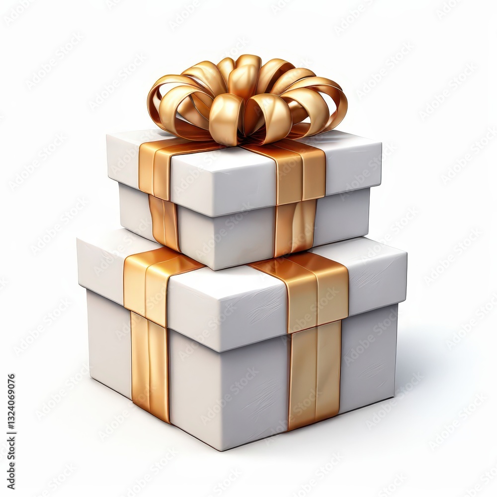 an AI Image Generator, With Golden Ribbon and Festive Holiday Decorations an AI Image Generator, With Golden Ribbon and Festive Holiday Decorations