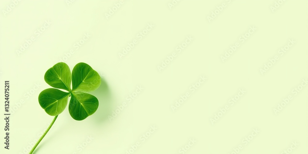 Lucky Shamrock for St. Patrick's Day Celebration Lucky Shamrock for St. Patrick's Day Celebration