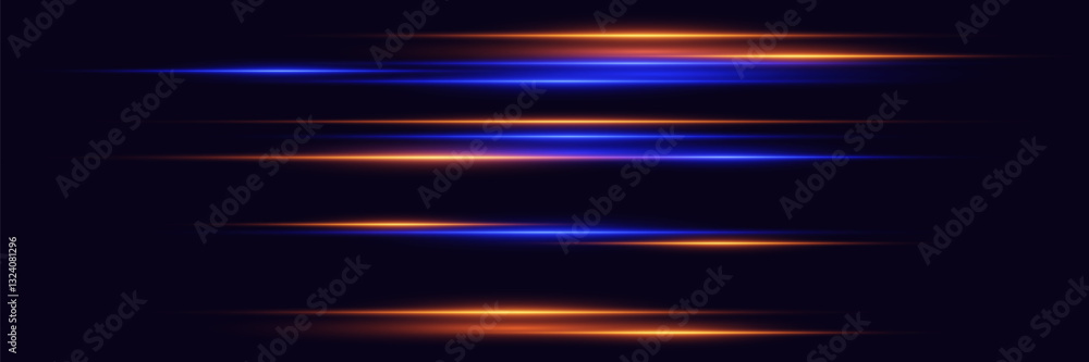 Futuristic neon light lines. Sparkling effect of laser beams. Vector EPS10 Futuristic neon light lines. Sparkling effect of laser beams. Vector EPS10