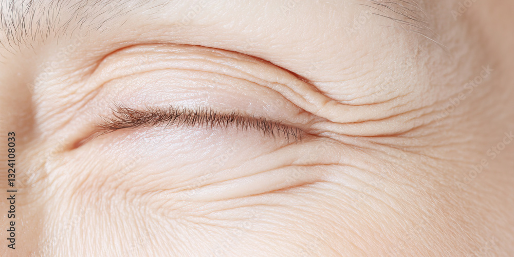 Close-up Photograph of Human Eye and Periorbital Skin Close-up Photograph of Human Eye and Periorbital Skin