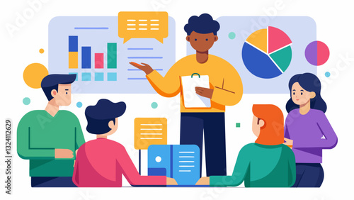 Learn how to critically evaluate and interpret data with our data literacy seminars designed for individuals from all backgrounds.. Vector illustration