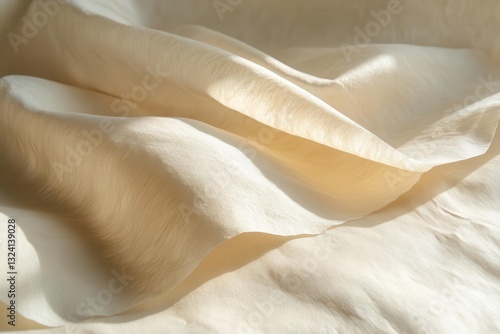 Obraz na płótnie textured cream parchment with subtle grain and gentle shadows, creating an elegant minimalist background for artistic projects and product photography w salonie