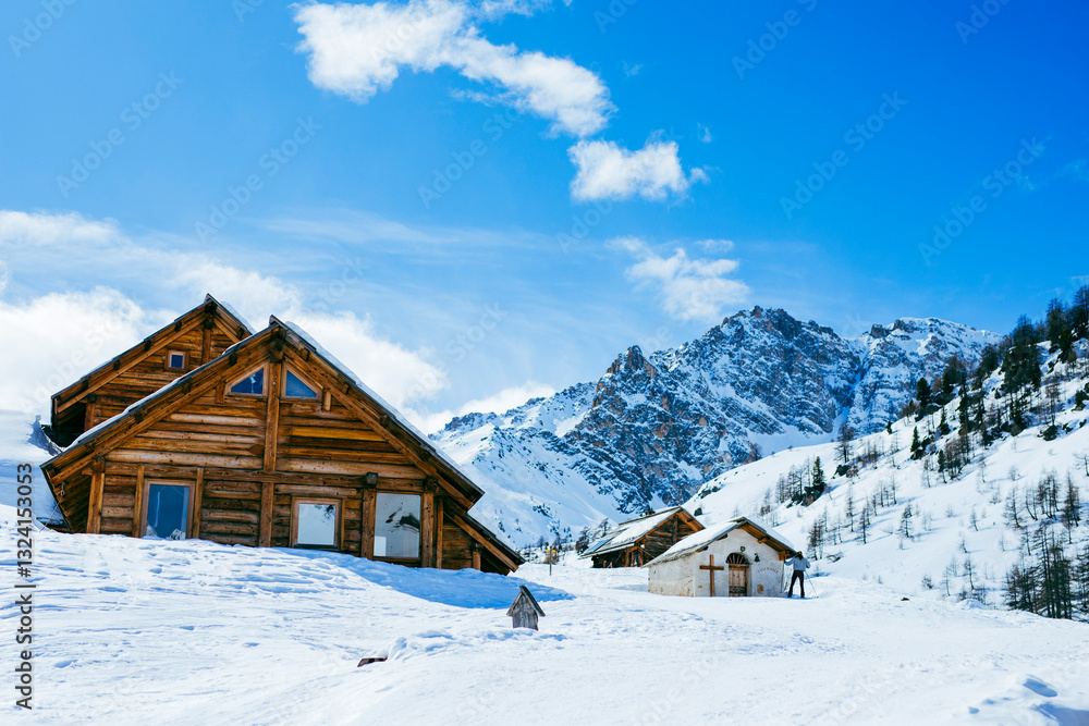 Les Alpes du Sud sous la neige Les Alpes du Sud sous la neige