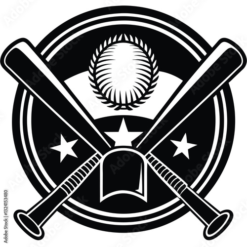 Baseball day vector illustration icon elements symbols