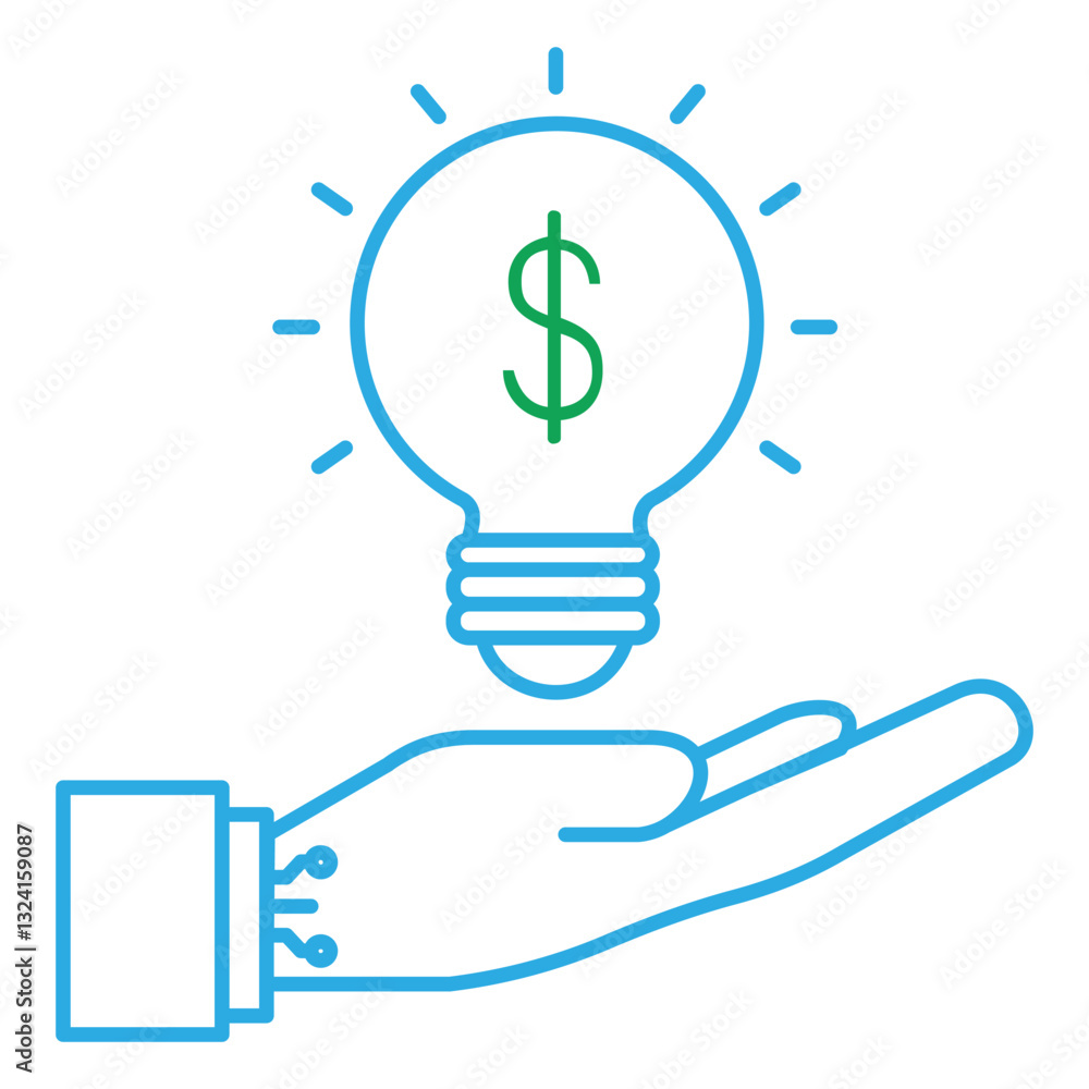 Creative Business Idea Strategy Vector Icon design Creative Business Idea Strategy Vector Icon design