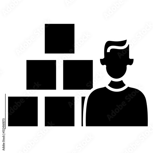 Quantity vector icon