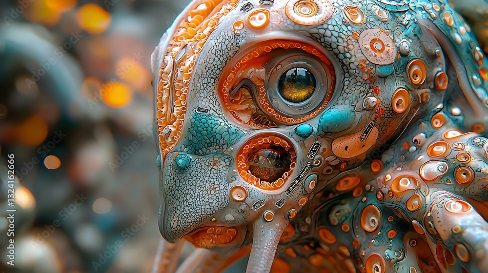 Biomechanical Creature for Forest Ambush. Biomechanical Creature for Forest Ambush.