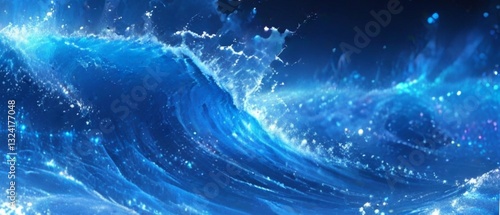 blue abstract background