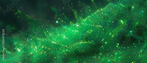 green abstract background