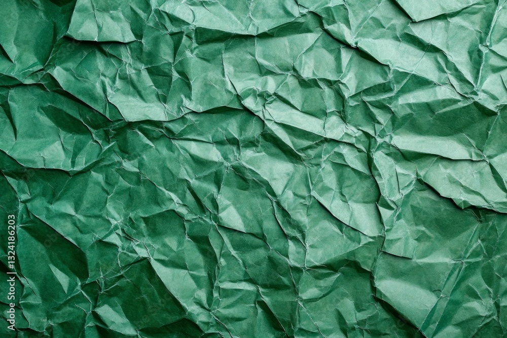 custom made wallpaper toronto digitalCrumpled green paper texture in dim lighting. Neural network AI generated