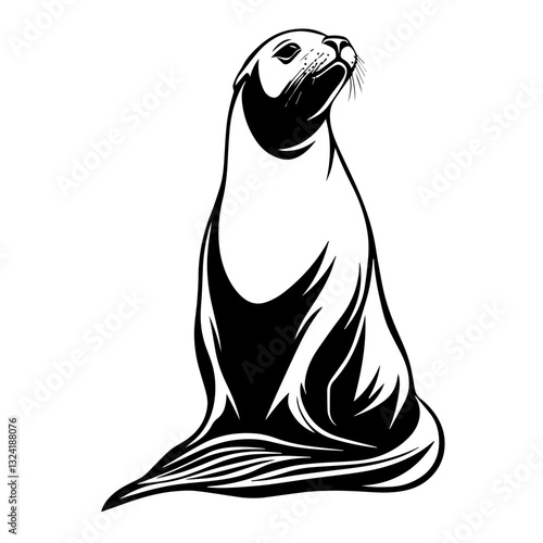 black sea lion