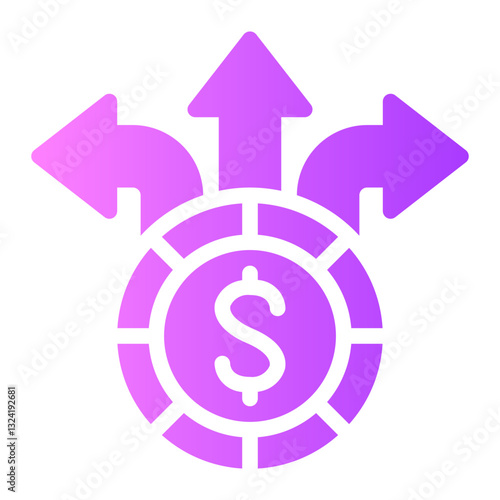 costs gradient icon