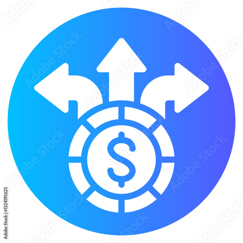 costs gradient icon