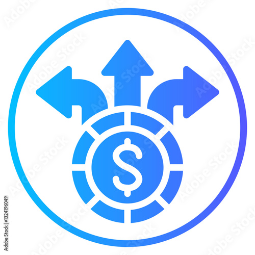 costs gradient icon