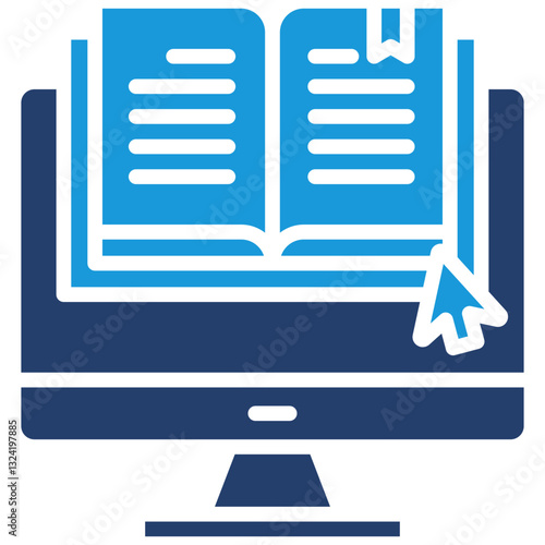 Online Library Icon