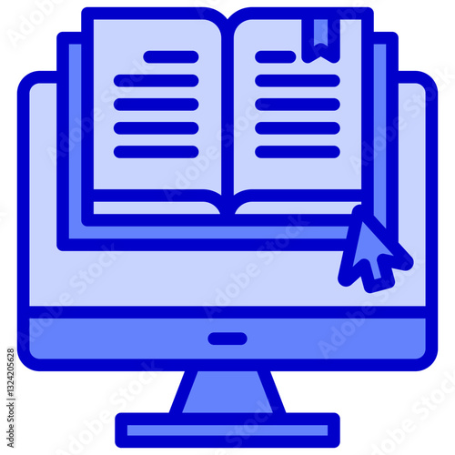 Online Library Icon