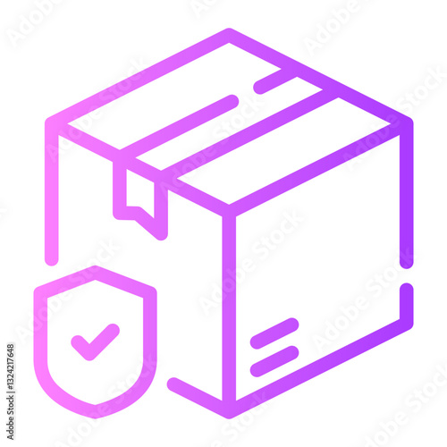 protection gradient icon