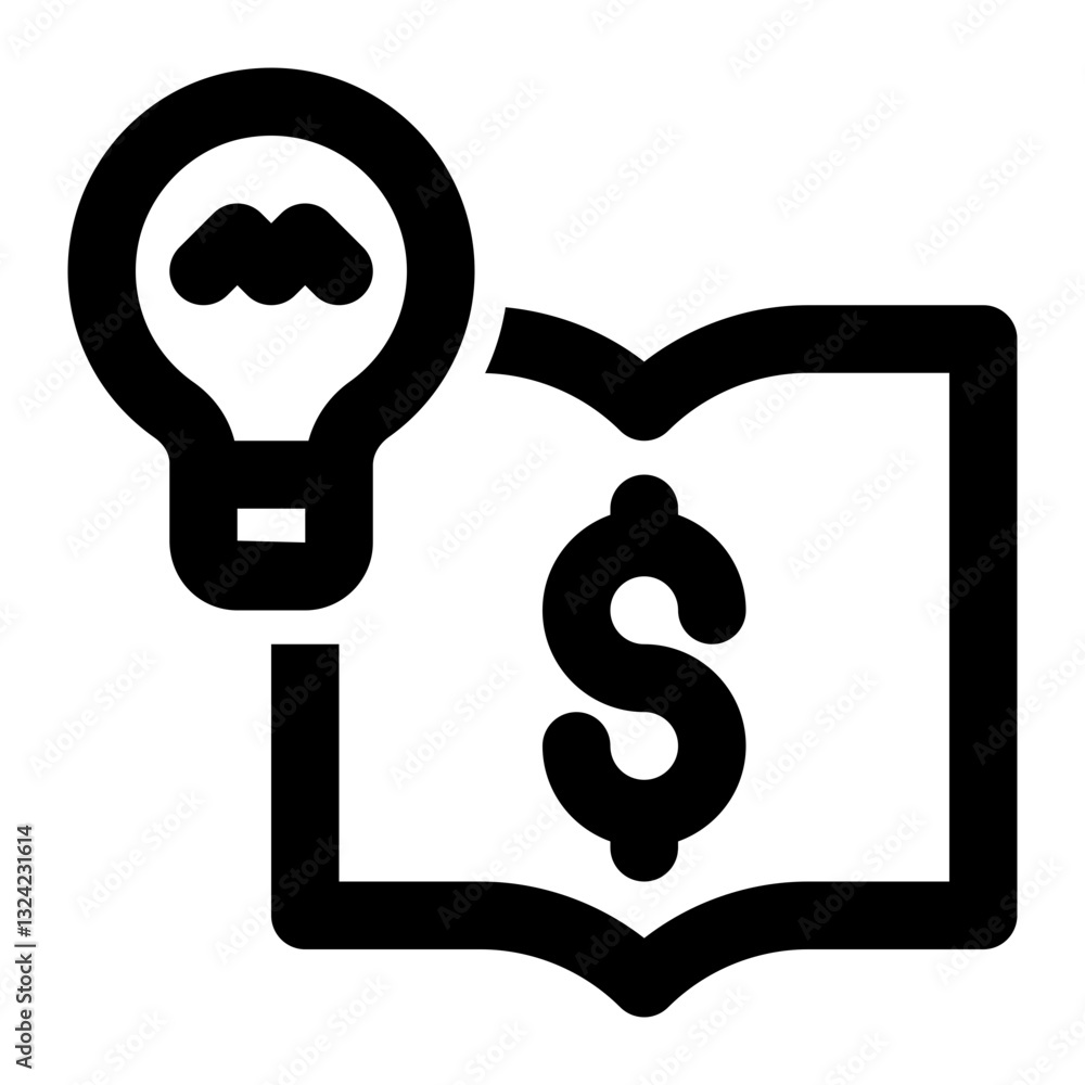 Knowledge, Business, Finance Outline Icon
Knowledge, Business, Finance Outline Icon