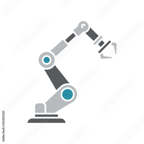 Manipulator flat icon.