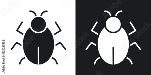 Mite Icons vectors set for web designs in black colors