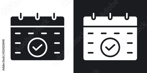 Subscription Icons vectors set for web designs in black colors