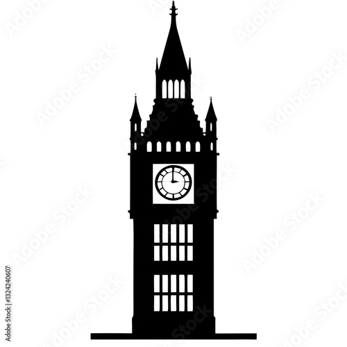 Big Ben Silhouette An Iconic London Landmark
