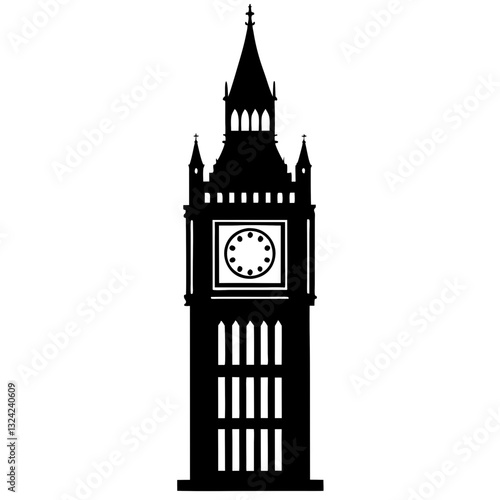 Big Ben Silhouette An Iconic London Landmark