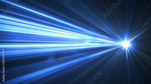 Abstract Light Speed Burst