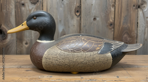 Vintage Wooden Duck Decoy