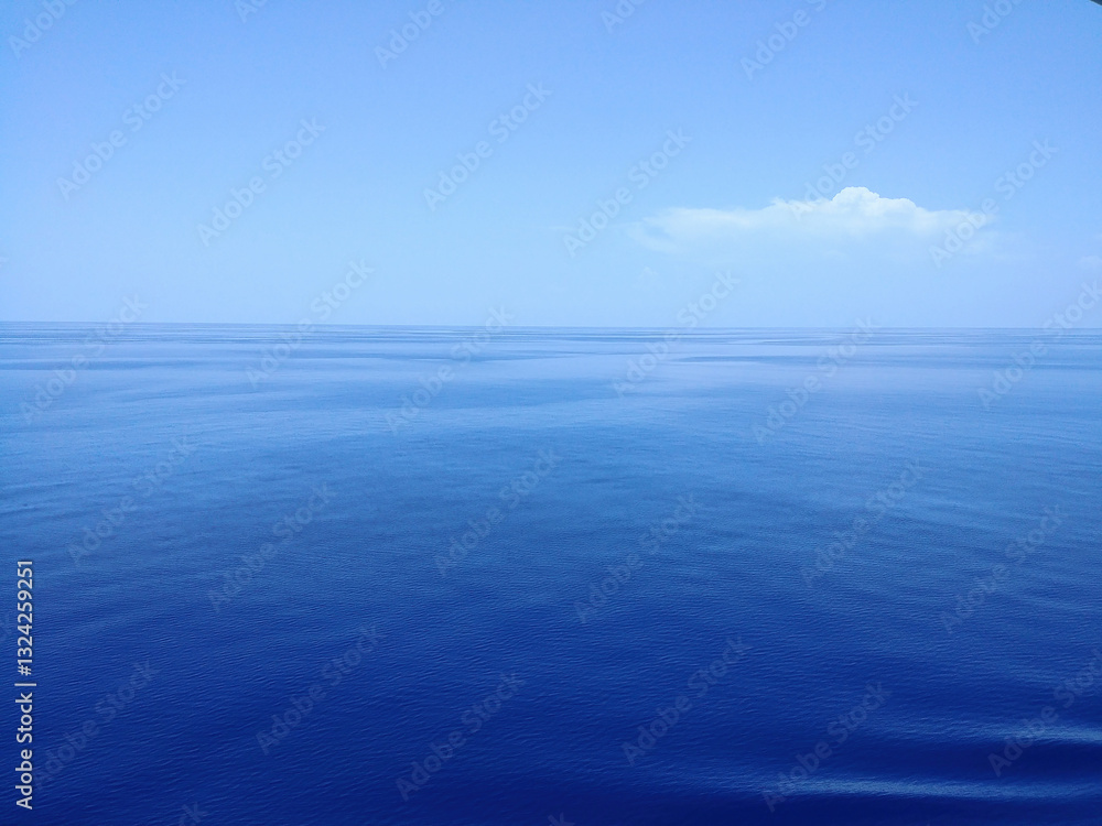 Vaste blue and quiet ocean Vaste blue and quiet ocean