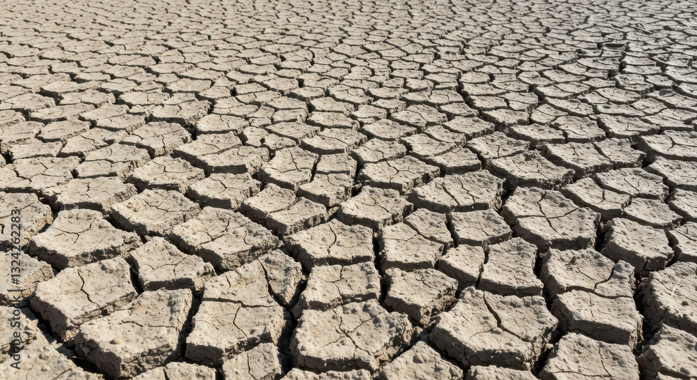 Arid Earth: Cracked Soil, Dry Land. Drought's Impact, Climate Change, Parched Landscape. Arid Earth: Cracked Soil, Dry Land. Drought's Impact, Climate Change, Parched Landscape.