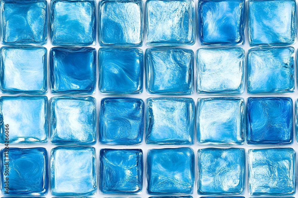 Seamless pattern of glass block wall Seamless pattern of glass block wall