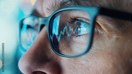 A close-up of a person