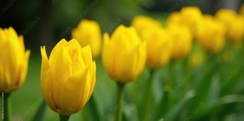 Yellow Jerusalem artichoke flowers growing in a row, row, yellow Yellow Jerusalem artichoke flowers growing in a row, row, yellow