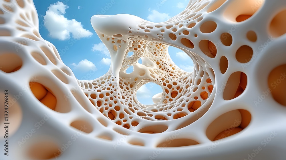 Mesmerizing abstract composition featuring intricate fractal like structures with flowing organic shapes and geometric patterns creating a dreamlike ethereal landscape Mesmerizing abstract composition featuring intricate fractal like structures with flowing organic shapes and geometric patterns creating a dreamlike ethereal landscape