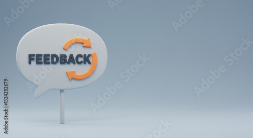  Feedback Loop: Get Valuable Insights, Improve Services & Boost Growth. Customer Review Cycle, Business Feedback, User Feedback and Improvement Concept.