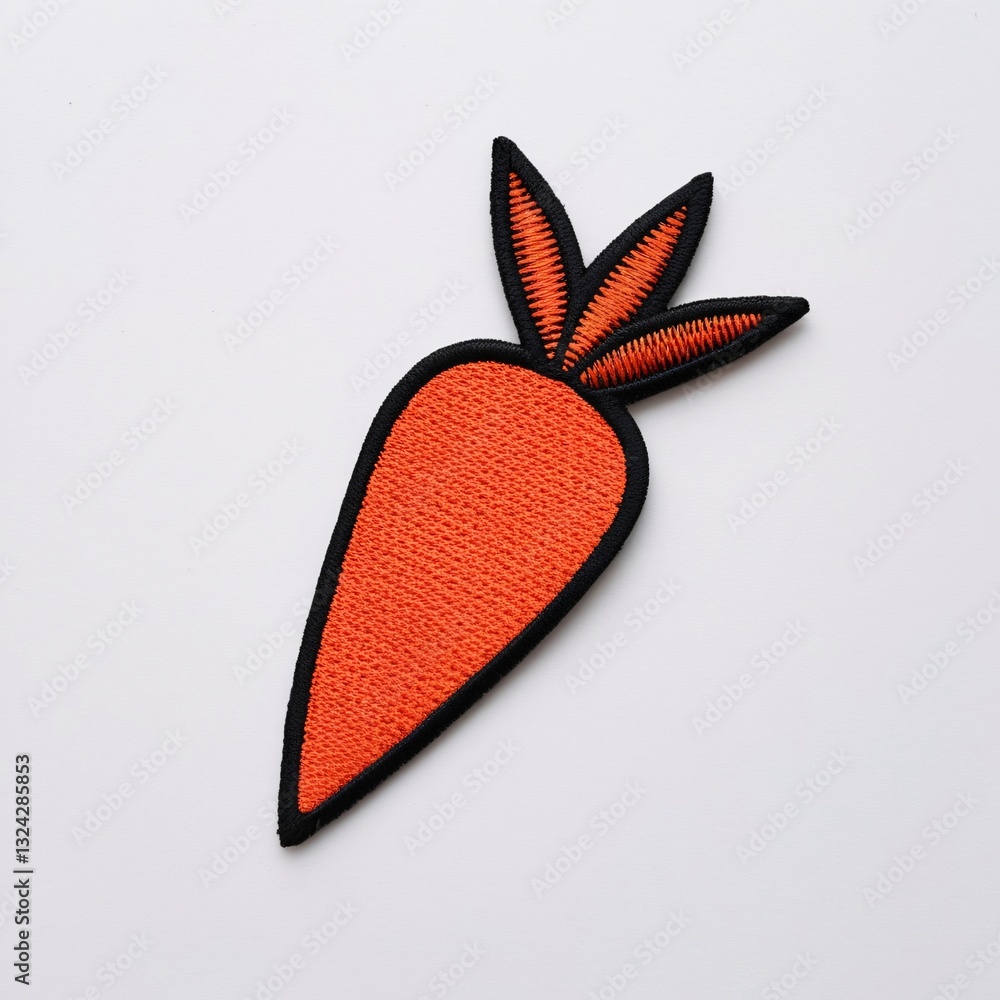 custom made wallpaper toronto digitalApple Embroidered Patch, Carrot Embroidered Patch